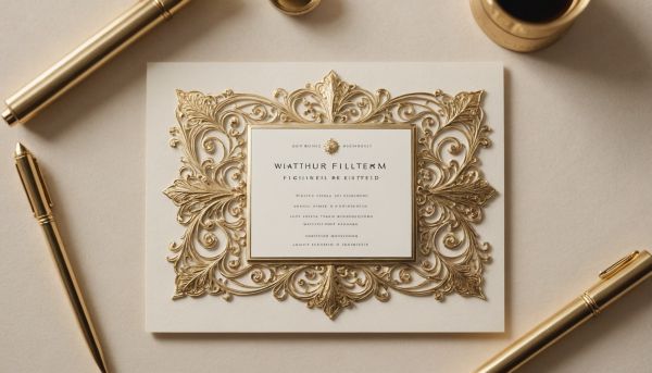 Quel style d écriture choisir pour un faire-part chic